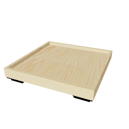 Deckplatte Holzablage